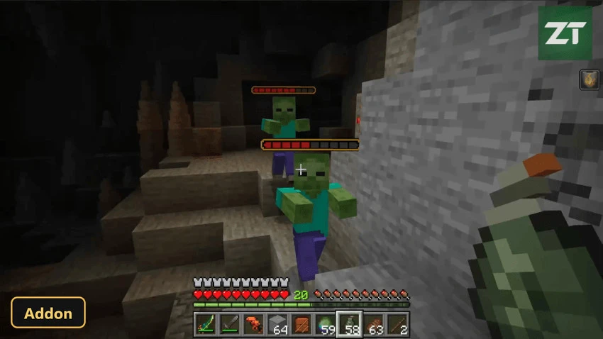 Health Bars (26+) – MCPE/Bedrock Addon — screenshot 3