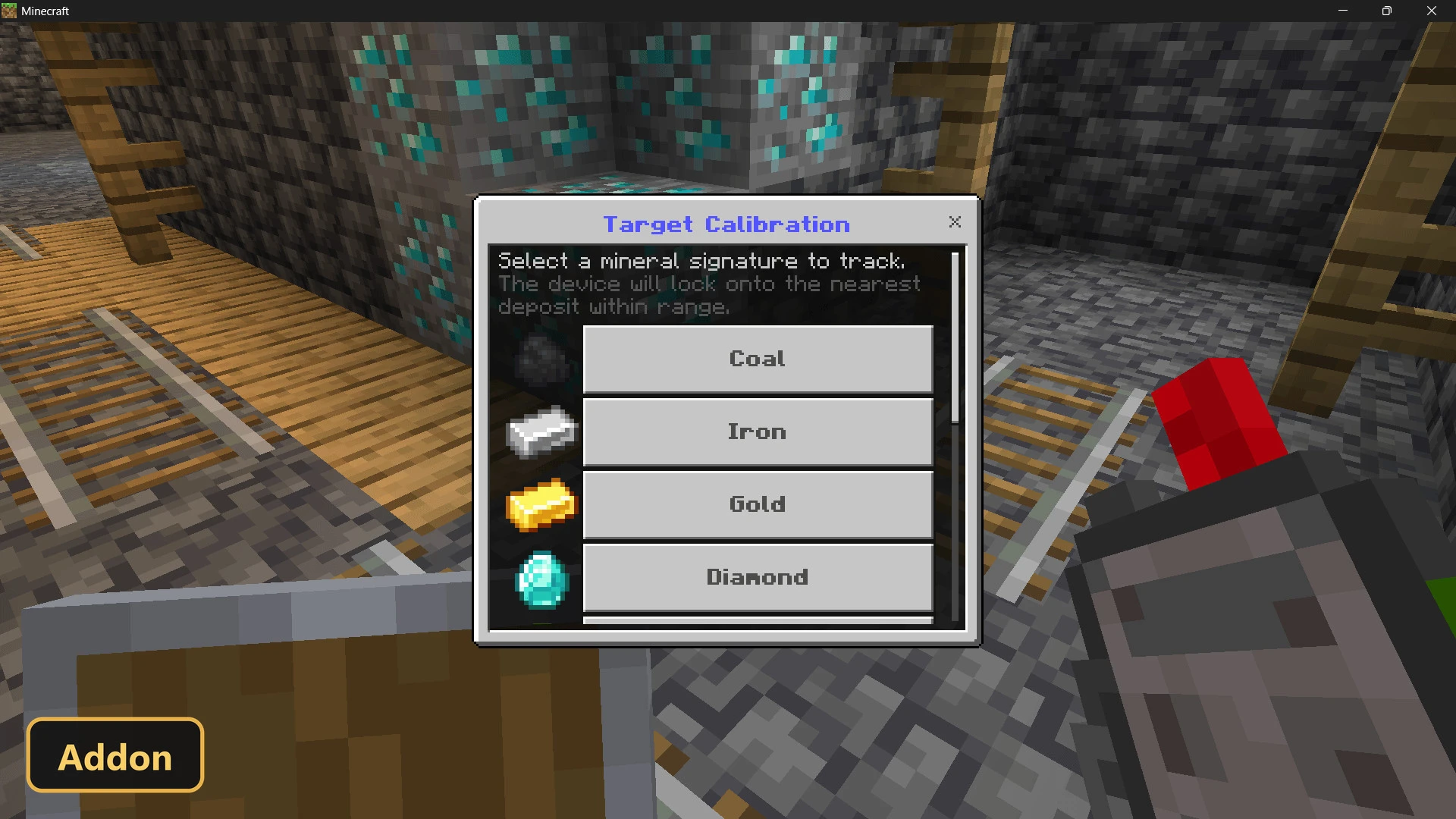 Ore Finder (26+) – MCPE/Bedrock Addon — screenshot 7
