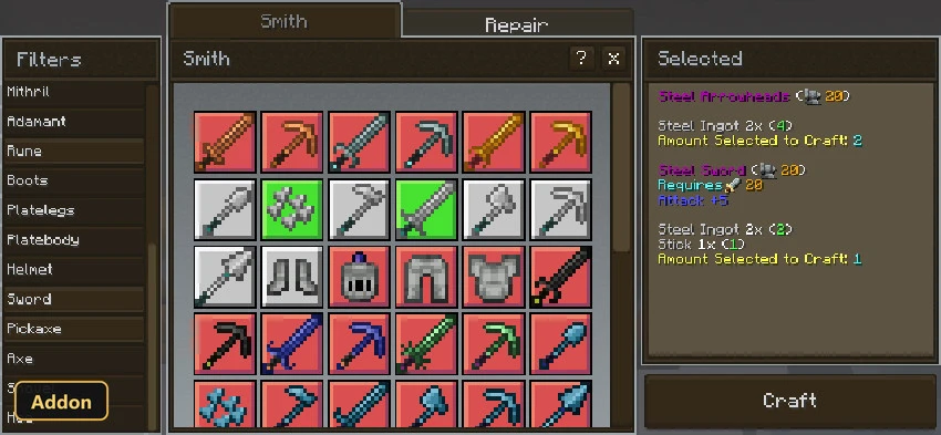RuneCraft (26+) – MCPE/Bedrock Addon — screenshot 5