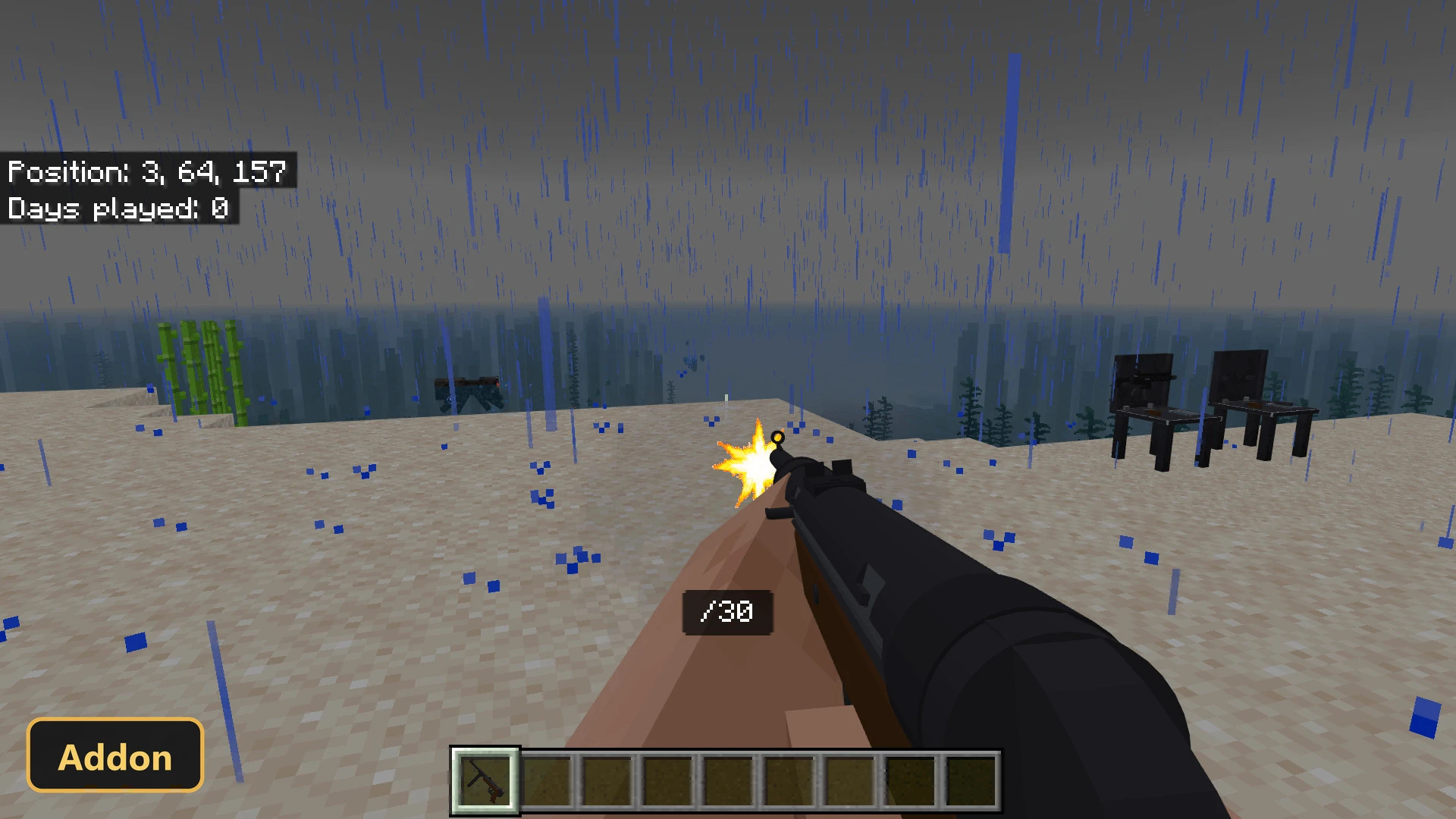 InSaRe's Warfare UPDATE SOON (26+, 1.21) – MCPE/Bedrock Addon — screenshot 1