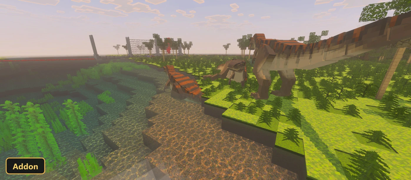 Dinosaur Saga Add-On (26+, 1.21) – MCPE/Bedrock Addon — screenshot 1