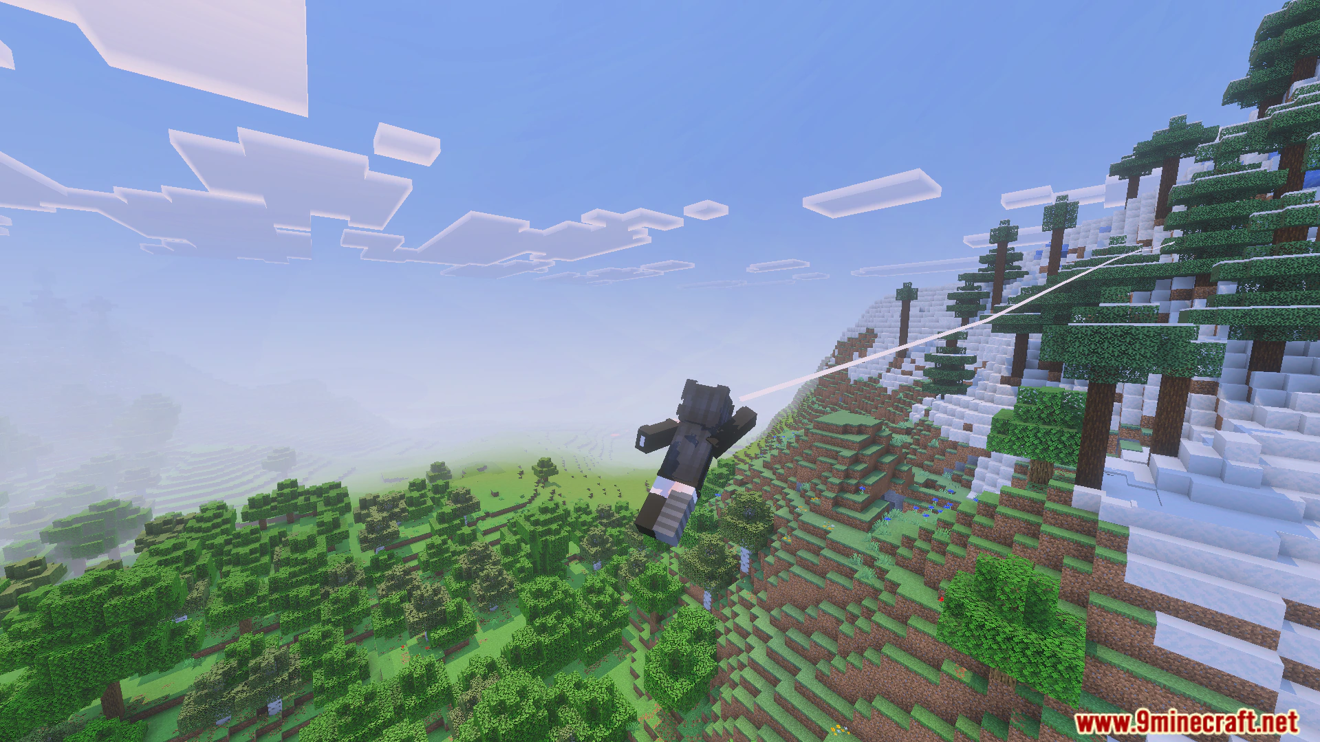 Spider Man Addon (26.x, 1.21) – Swing Through Multiverse Portals With Web Shooters — screenshot 5