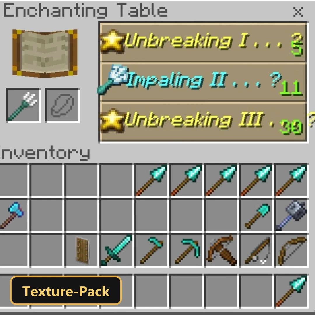 Better Enchanting Table (26+, 1.21) – MCPE/Bedrock Texture Pack — screenshot 3