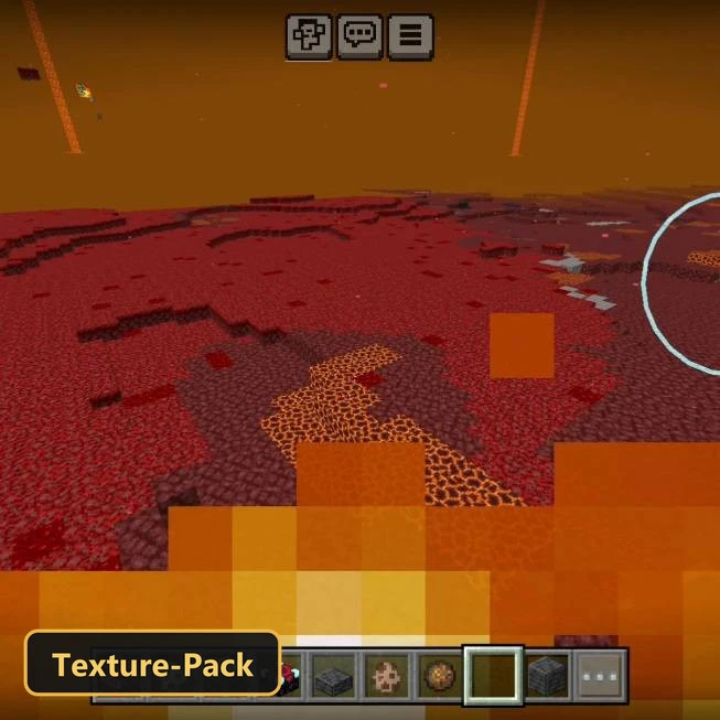 No Nether Fog (26+, 1.21) – MCPE/Bedrock Texture Pack — screenshot 2