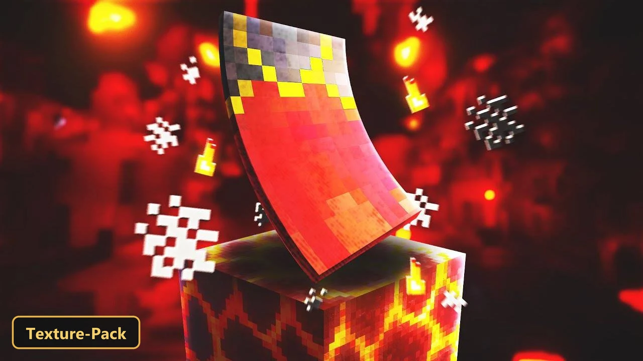 Animeted Cape (26+, 1.21) – MCPE/Bedrock Texture Pack