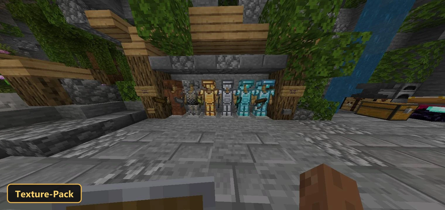 Strength 16x (26+, 1.21) – MCPE/Bedrock Texture Pack — screenshot 3