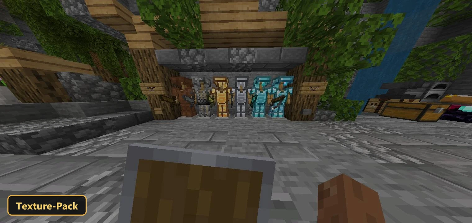 Strength 16x (26+, 1.21) – MCPE/Bedrock Texture Pack — screenshot 4