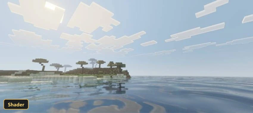 Winter Visual Pack (26+, 1.21) – MCPE/Bedrock Shader — screenshot 2