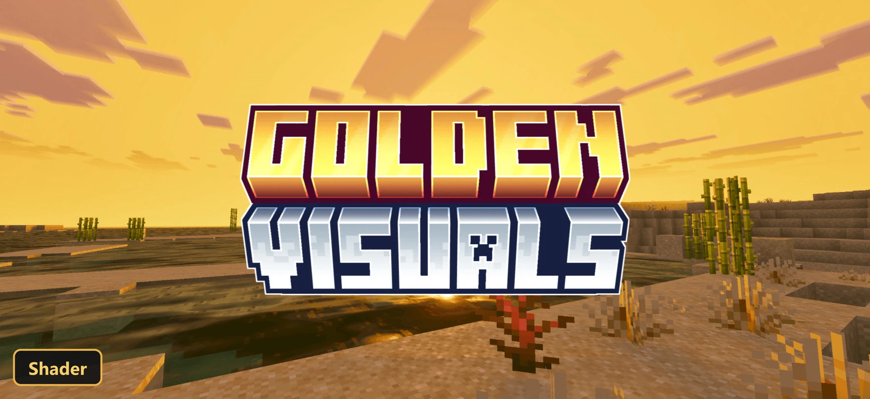Golden Visuals (26+) – MCPE/Bedrock Shader