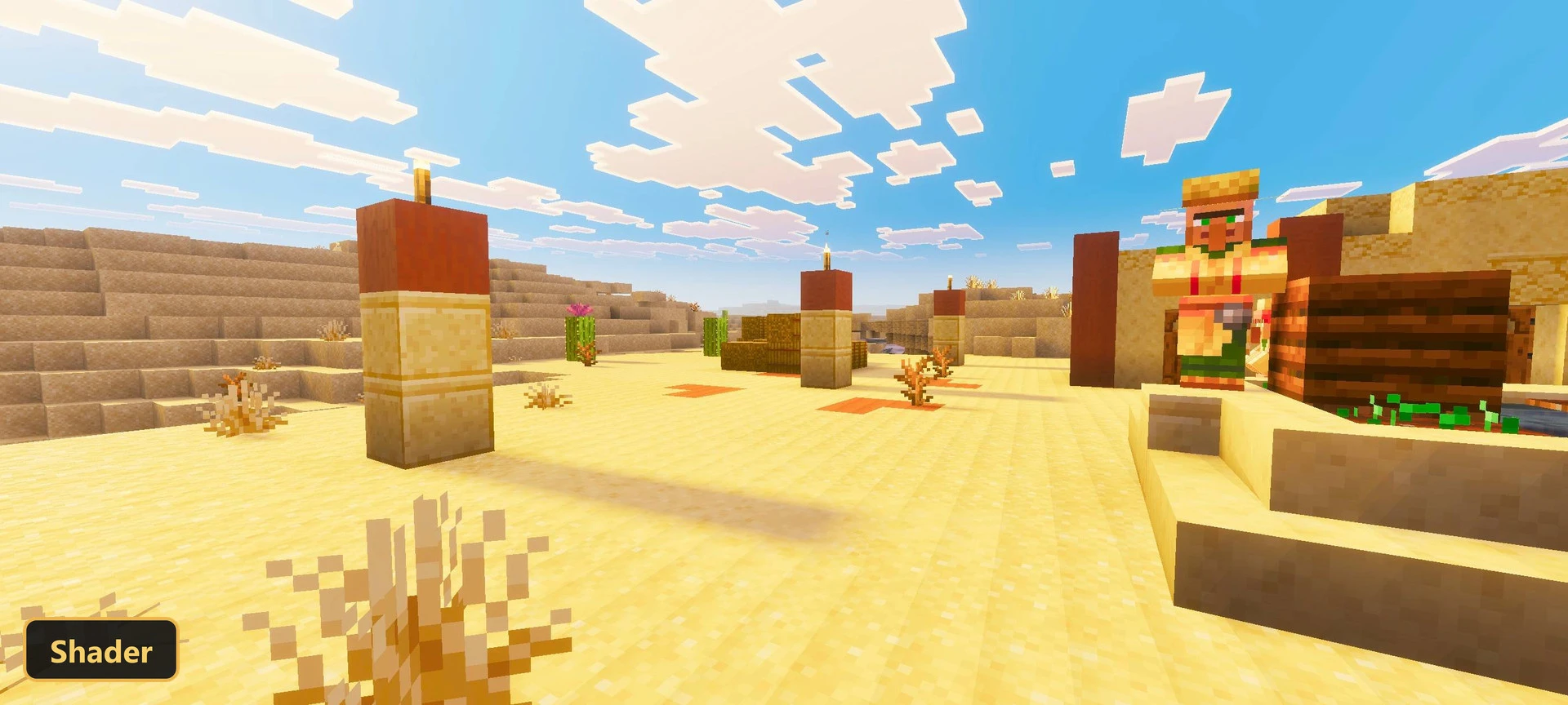 Golden Visuals (26+) – MCPE/Bedrock Shader — screenshot 2