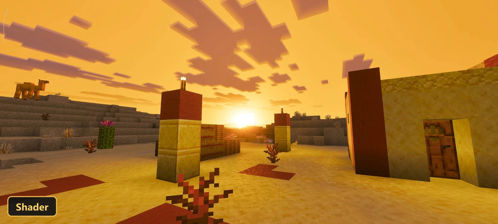 Golden Visuals (26+) – MCPE/Bedrock Shader — screenshot 3