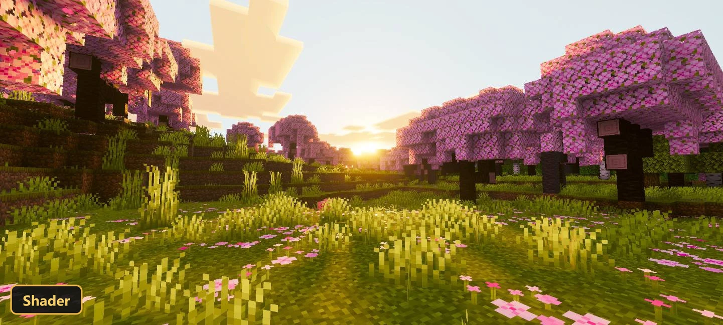 Golden Visuals (26+) – MCPE/Bedrock Shader — screenshot 4