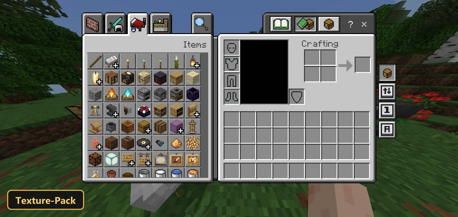 Quick Move : Loot & Drop (26+, 1.21) – MCPE/Bedrock Texture Pack