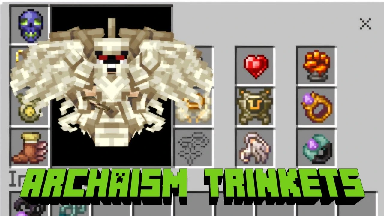 Archaism Trinkets Addon (26.x, 1.21) – MCPE/Bedrock Mod