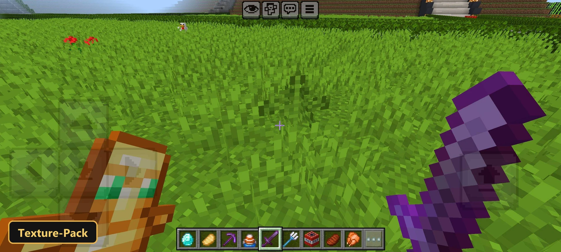 Saturation Balanced (26+, 1.21) – MCPE/Bedrock Texture Pack