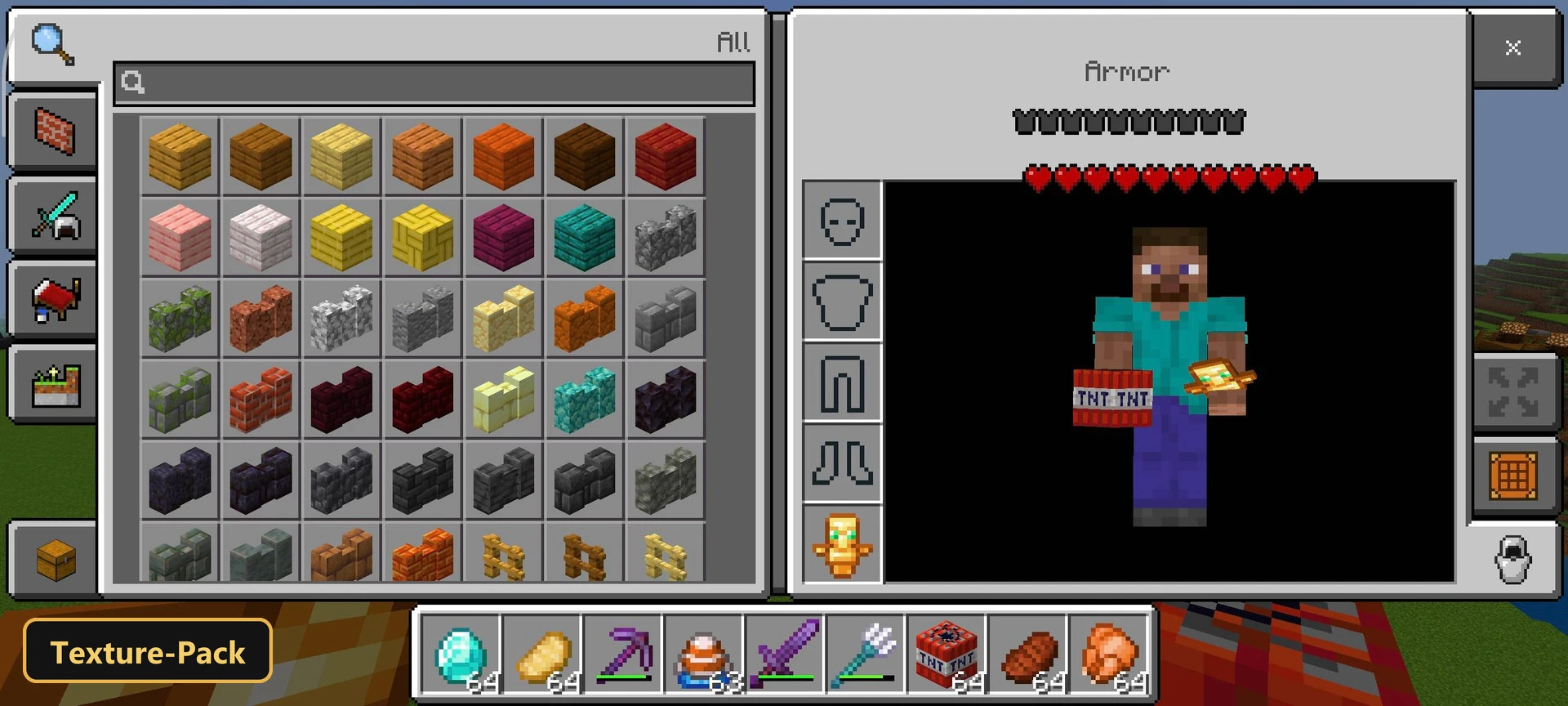Saturation Balanced (26+, 1.21) – MCPE/Bedrock Texture Pack — screenshot 4