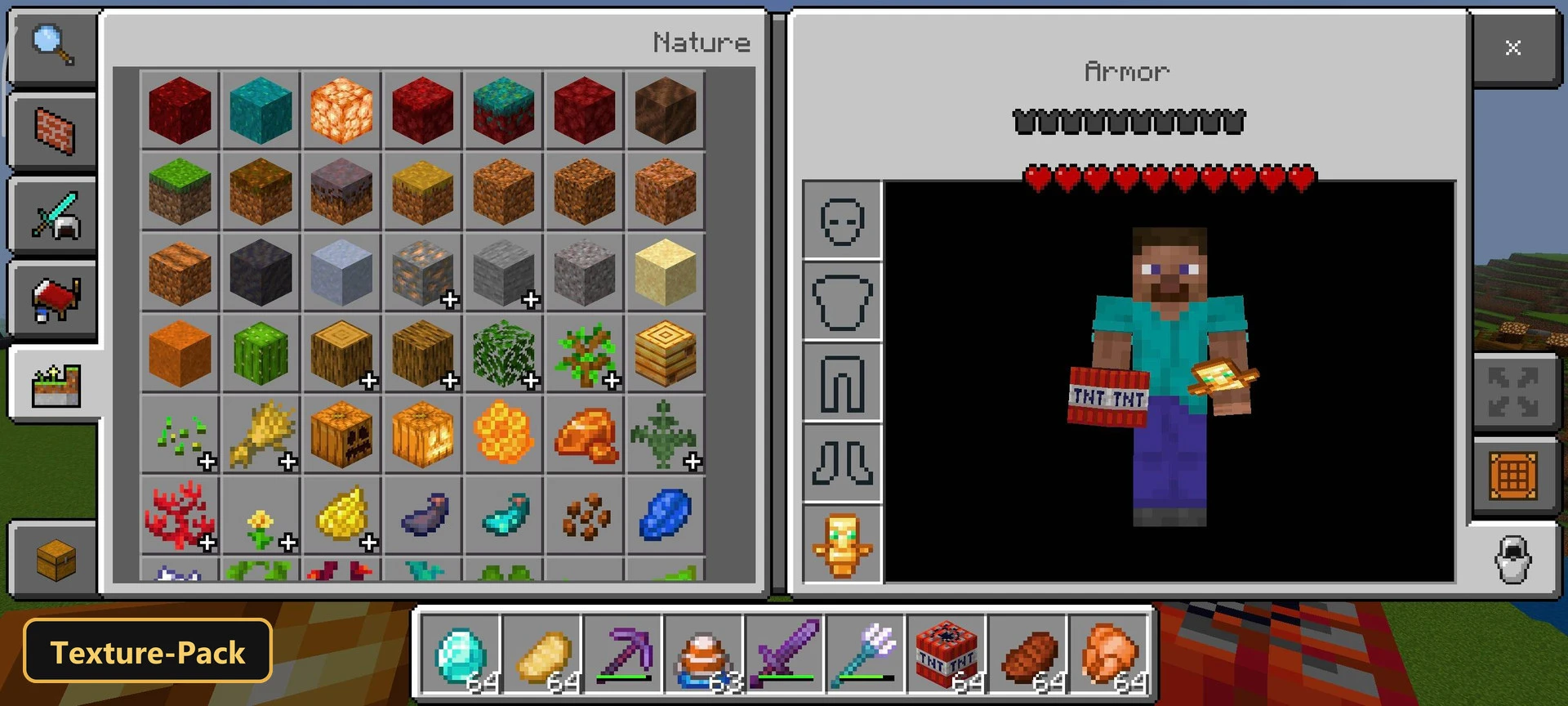 Saturation Balanced (26+, 1.21) – MCPE/Bedrock Texture Pack — screenshot 6