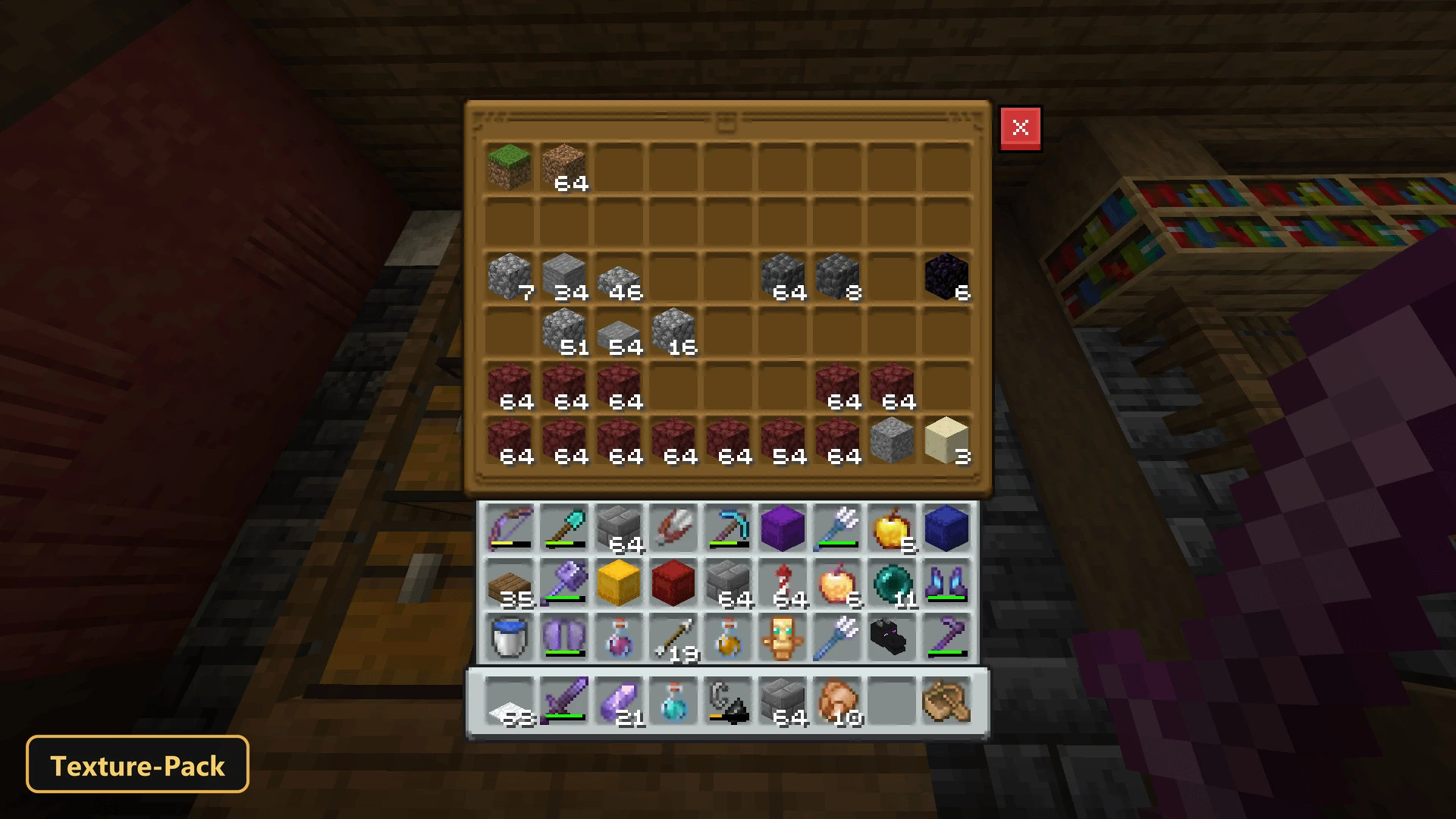 GUI Revision Expanded (26+) – MCPE/Bedrock Texture Pack — screenshot 2