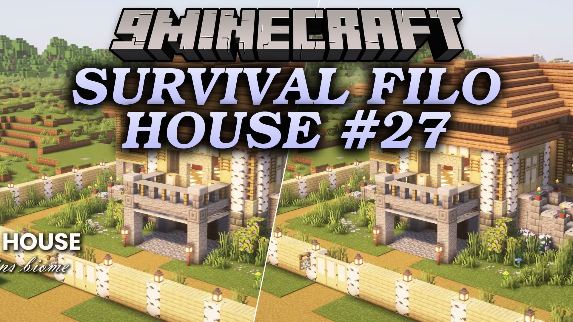 Survival Filo House #27 Map (26.x) – Wake Up Safe in a Cozy Plains Starter Cabin — screenshot 1