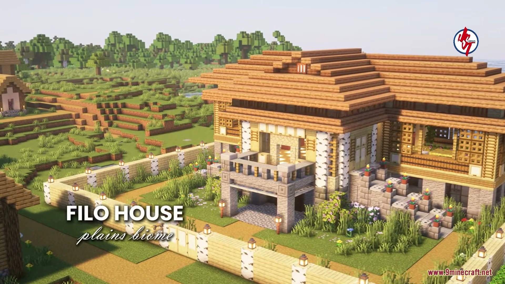 Survival Filo House #27 Map (26.x) – Wake Up Safe in a Cozy Plains Starter Cabin — screenshot 3