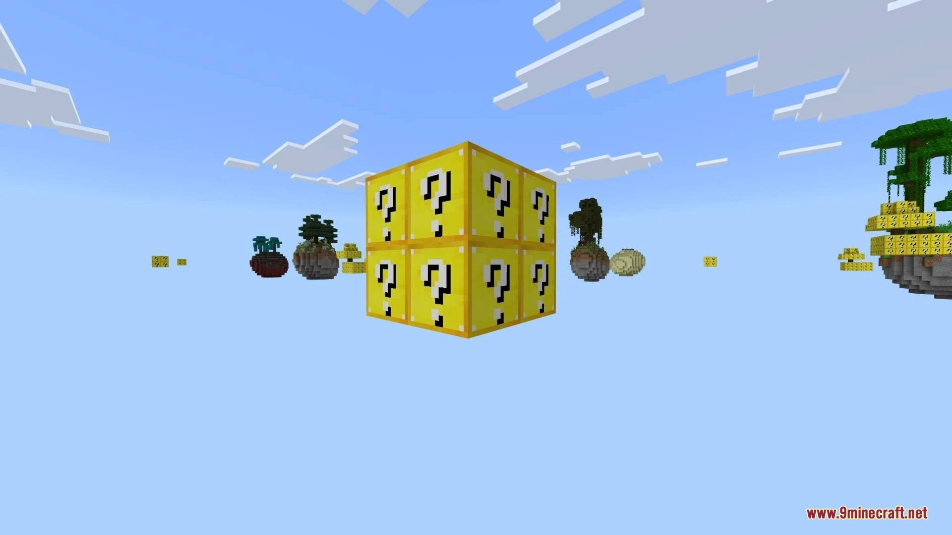 Sky Block Lucky Edition Map (26.x) – Trust Your Luck Above the Endless Void — screenshot 4
