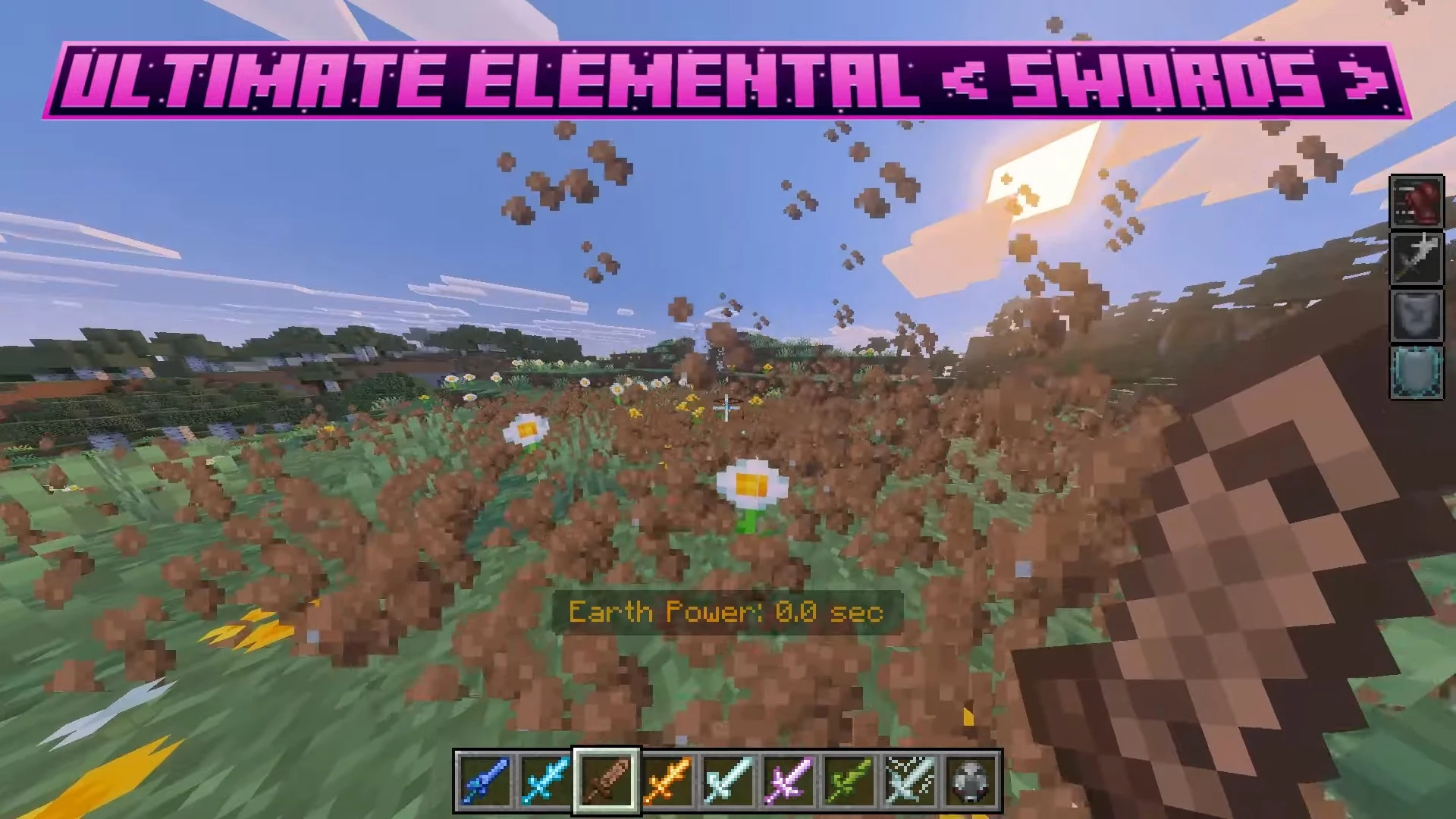 Ultimate Elemental Swords Addon (26.x, 1.21) – MCPE/Bedrock Mod — screenshot 2
