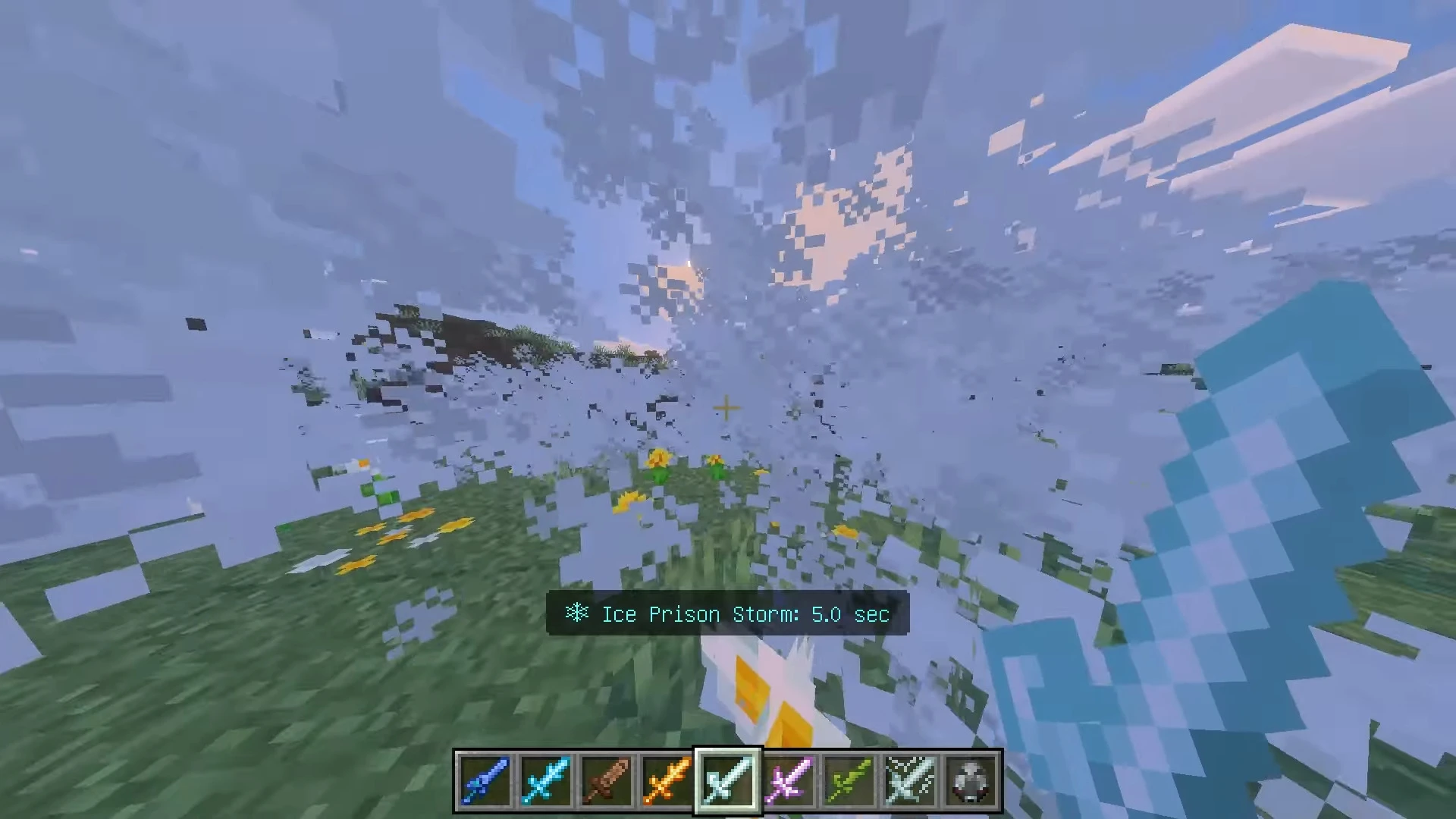 Ultimate Elemental Swords Addon (26.x, 1.21) – MCPE/Bedrock Mod — screenshot 3