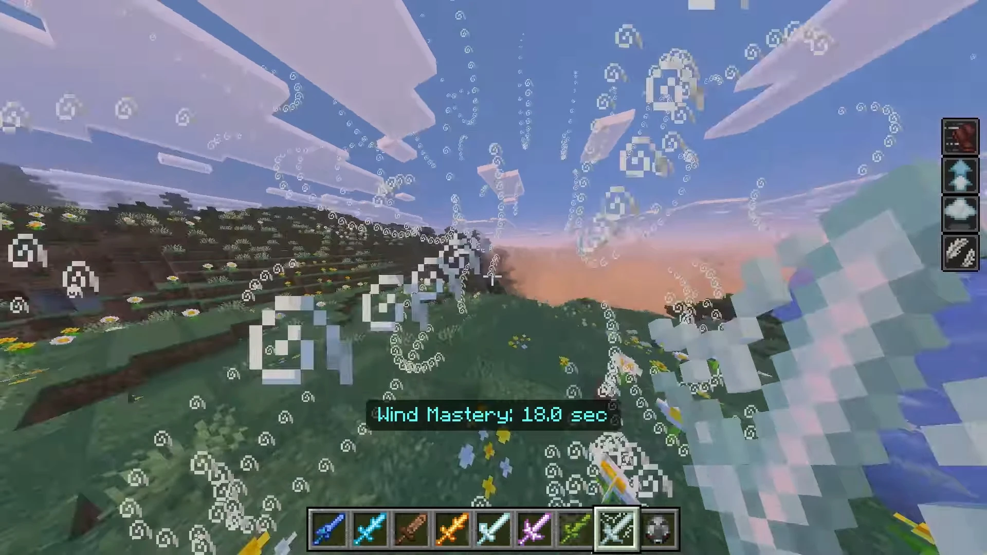Ultimate Elemental Swords Addon (26.x, 1.21) – MCPE/Bedrock Mod — screenshot 5
