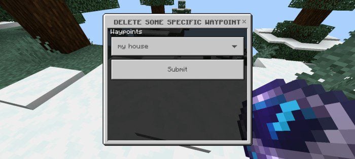 Advanced Waypoint Addon (26.x, 1.21) – MCPE/Bedrock Mod — screenshot 7