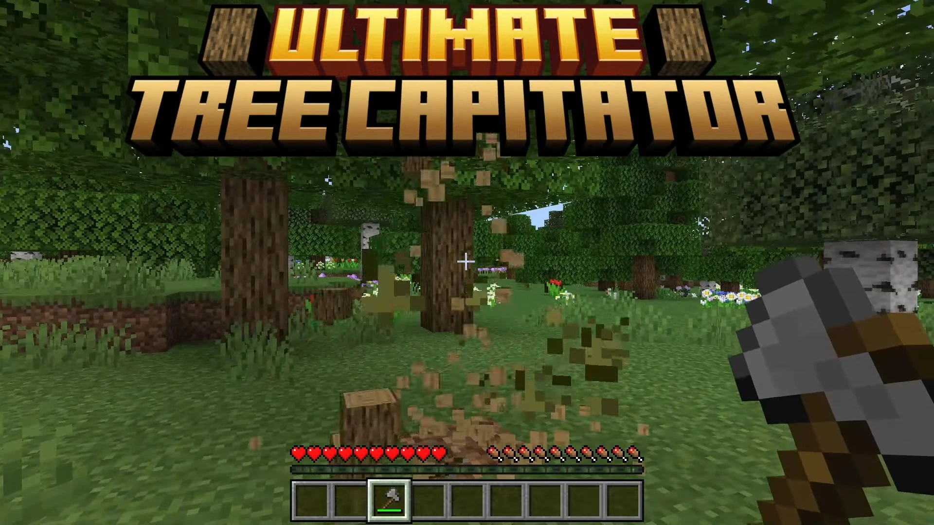 Ultimate Tree Capitator Addon (26.x, 1.21) – MCPE/Bedrock Mod — screenshot 1