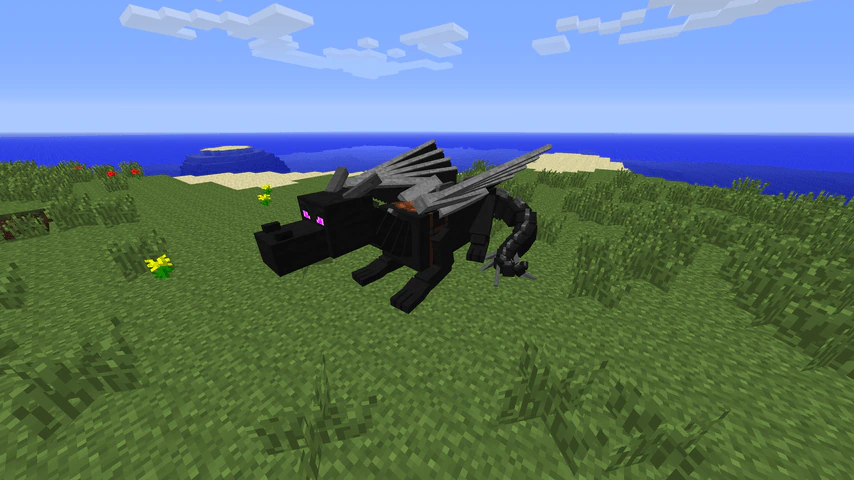 Dragon Mounts Addon (26.x, 1.21) – MCPE/Bedrock Mod — screenshot 6