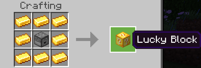 Classic Lucky Block Addon (26.x, 1.21) – MCPE/Bedrock Mod — screenshot 1