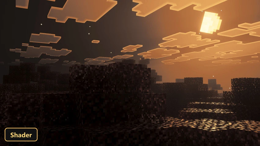 Halloween Autumn Vibrant Visuals (26+, 1.21) – MCPE/Bedrock Shader — screenshot 4