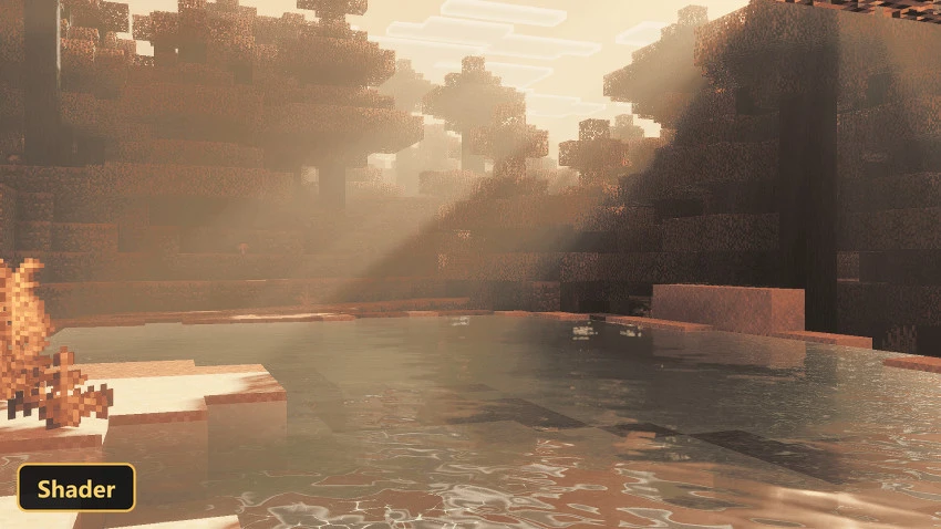 Halloween Autumn Vibrant Visuals (26+, 1.21) – MCPE/Bedrock Shader — screenshot 5