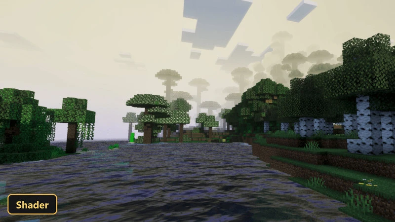 Karen Visual (26+) – MCPE/Bedrock Shader — screenshot 1