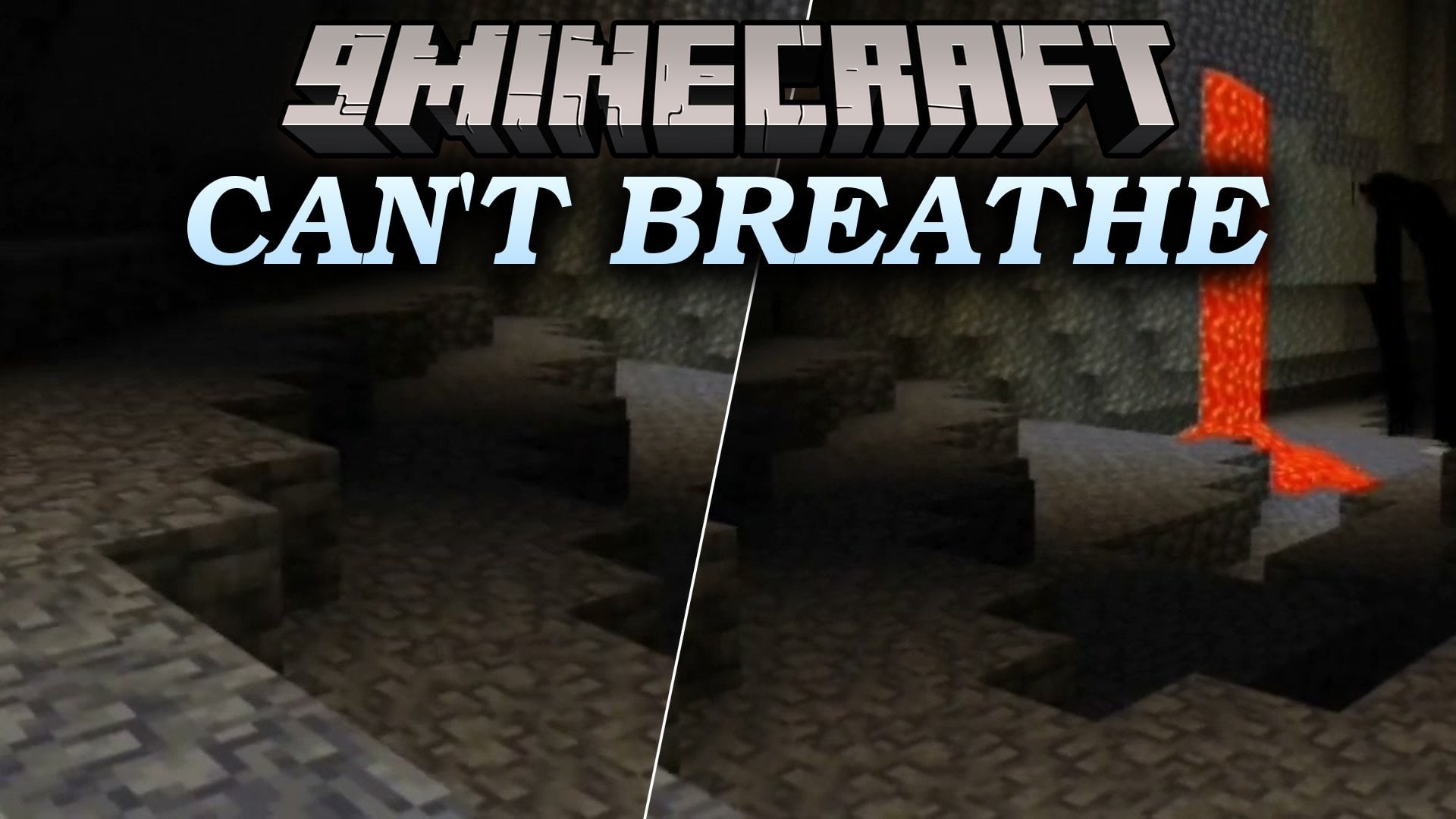 Can't Breathe Addon (26.x, 1.21) – Survive a Deadly Eyeless Monster Hunting