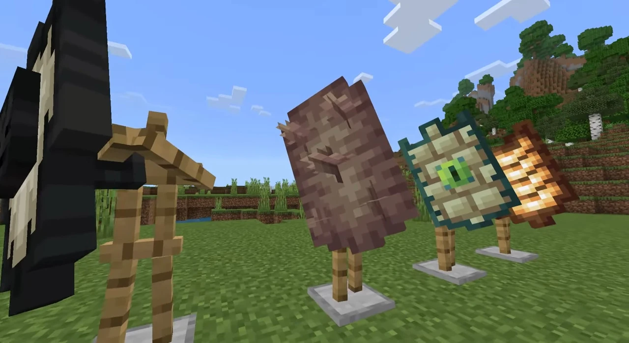System Shields Addon (26.x, 1.21) – MCPE/Bedrock Mod — screenshot 2