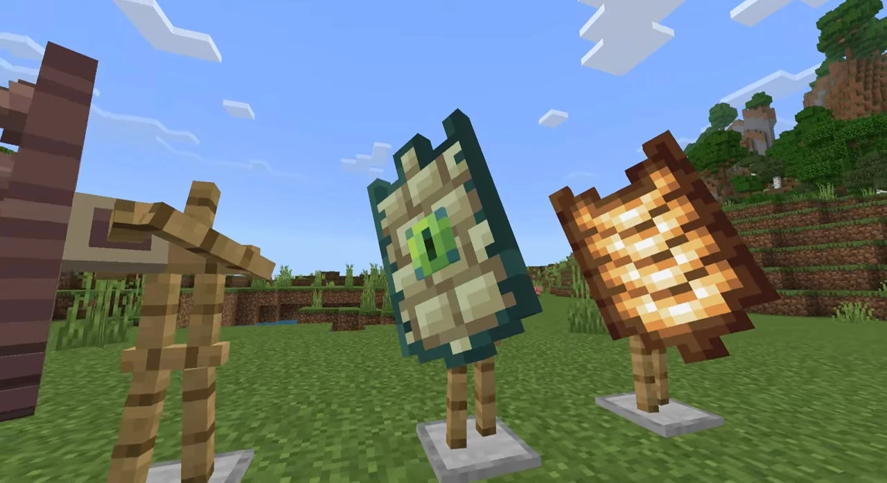 System Shields Addon (26.x, 1.21) – MCPE/Bedrock Mod — screenshot 3