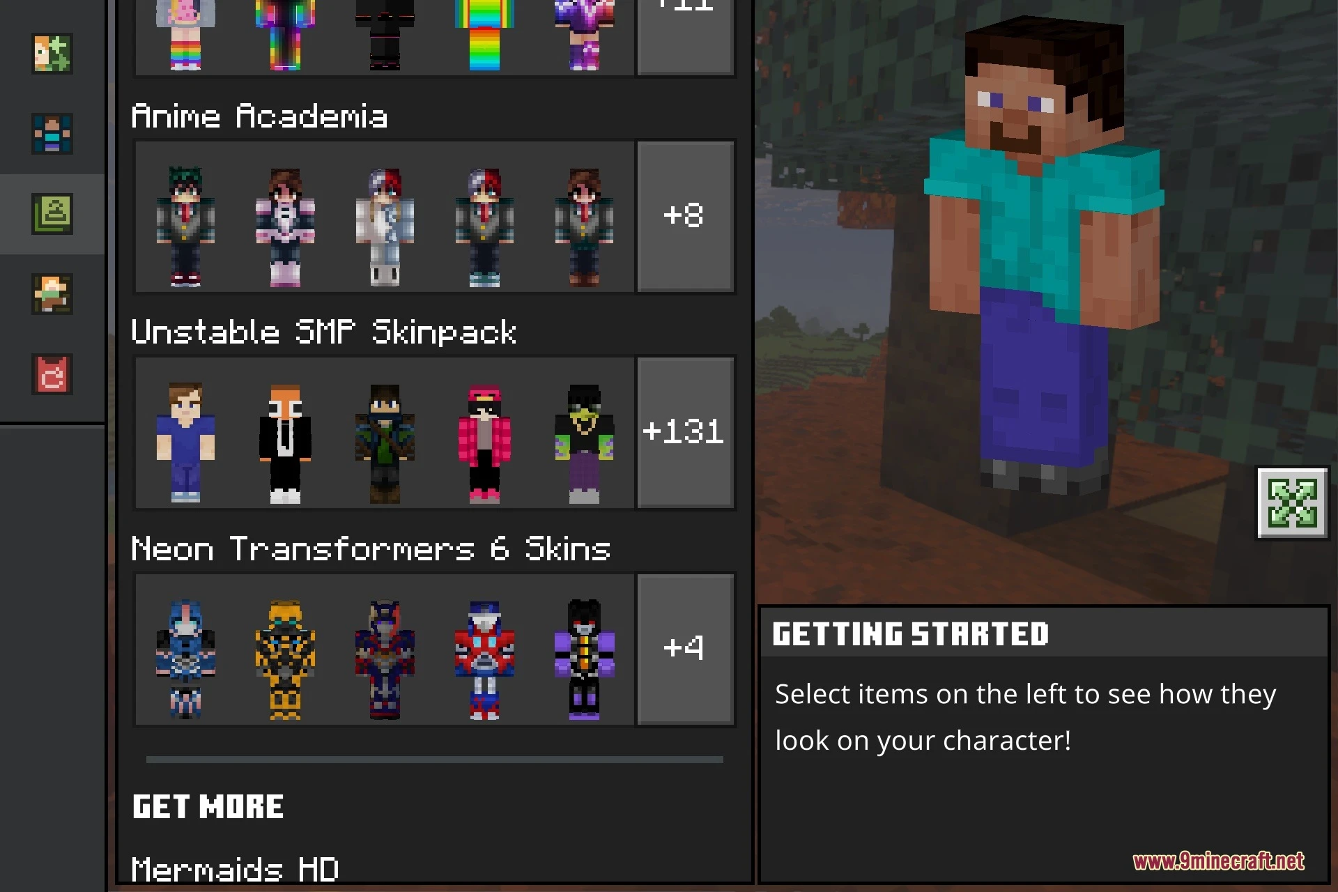Neon Transformers Skin Pack (26.x, 1.21) – Futuristic Battle Robot Suits — screenshot 2