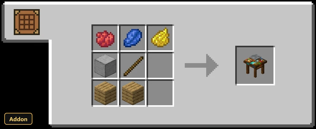 Furniture-block Decor (26+, 1.21) – MCPE/Bedrock Addon