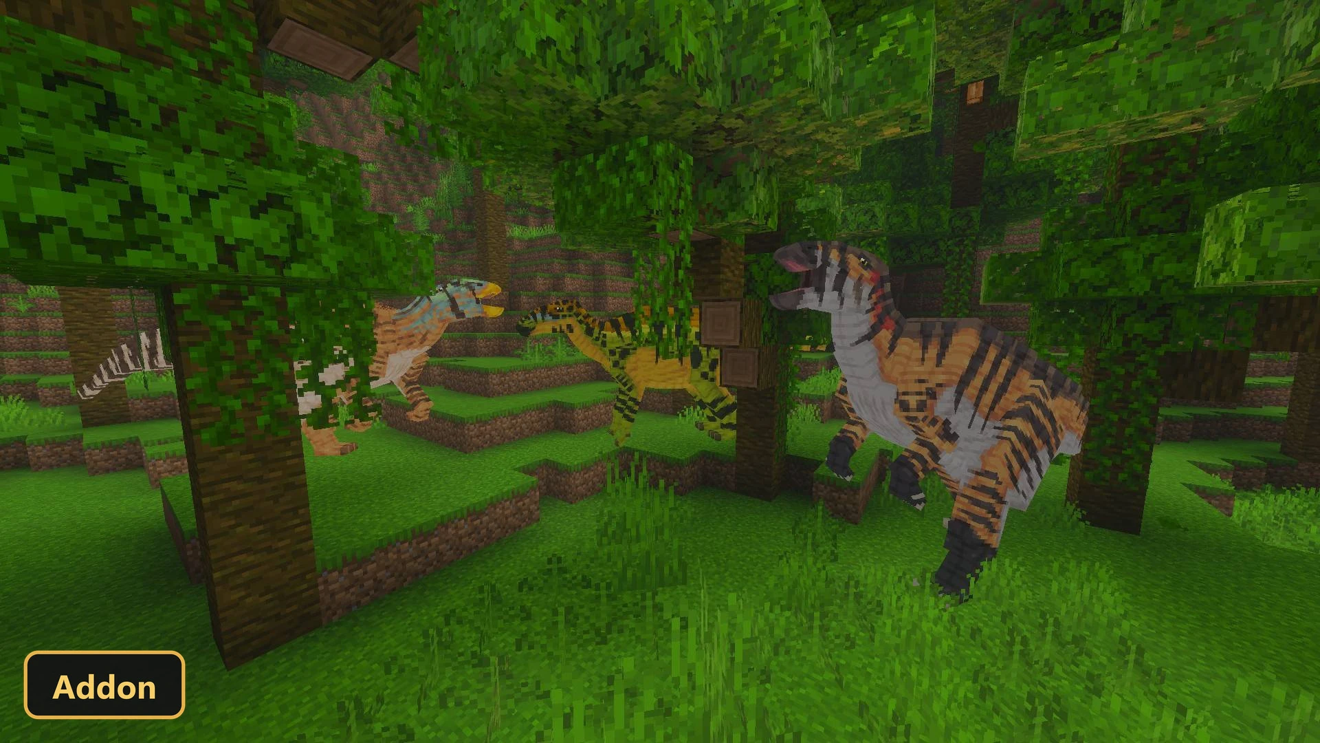 Dinosaurs' Time Add-on (26+, 1.21) – MCPE/Bedrock Addon