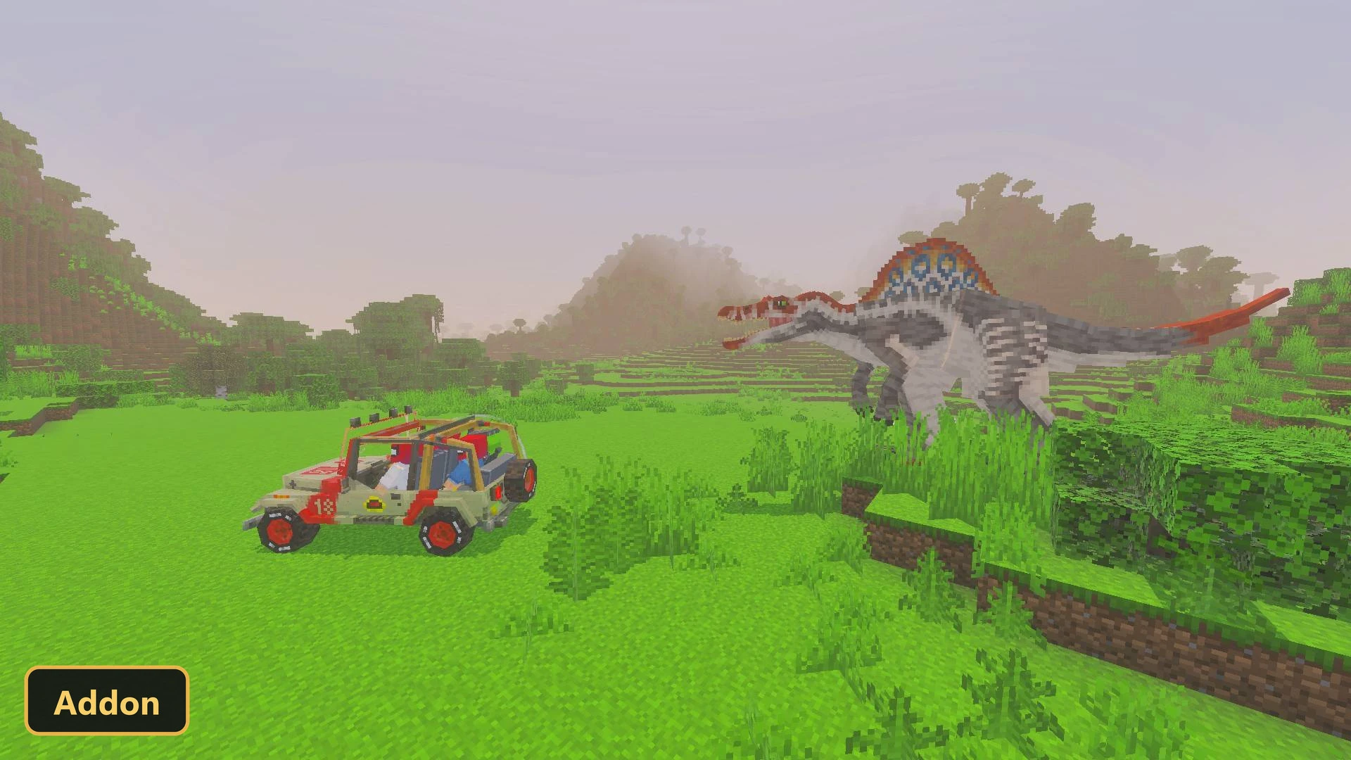 Dinosaurs' Time Add-on (26+, 1.21) – MCPE/Bedrock Addon — screenshot 2