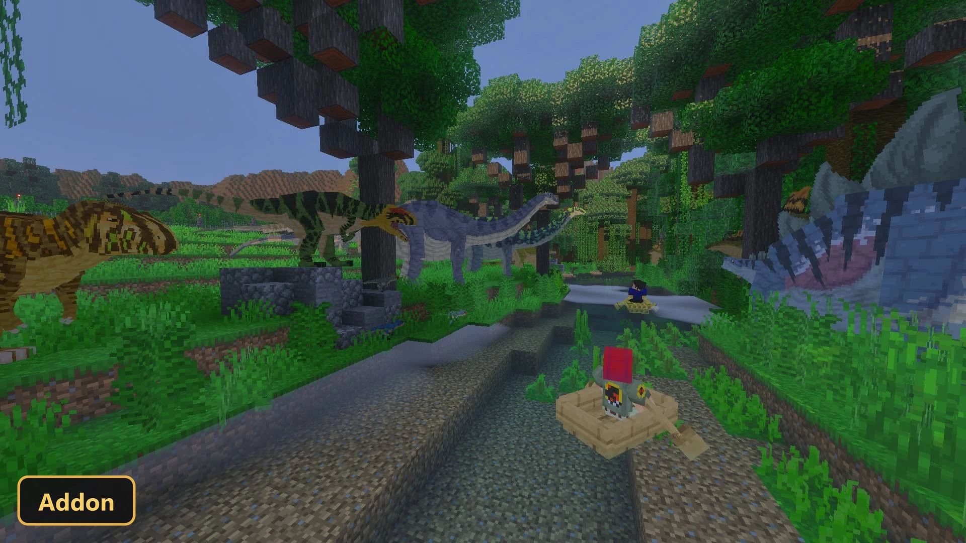 Dinosaurs' Time Add-on (26+, 1.21) – MCPE/Bedrock Addon — screenshot 4