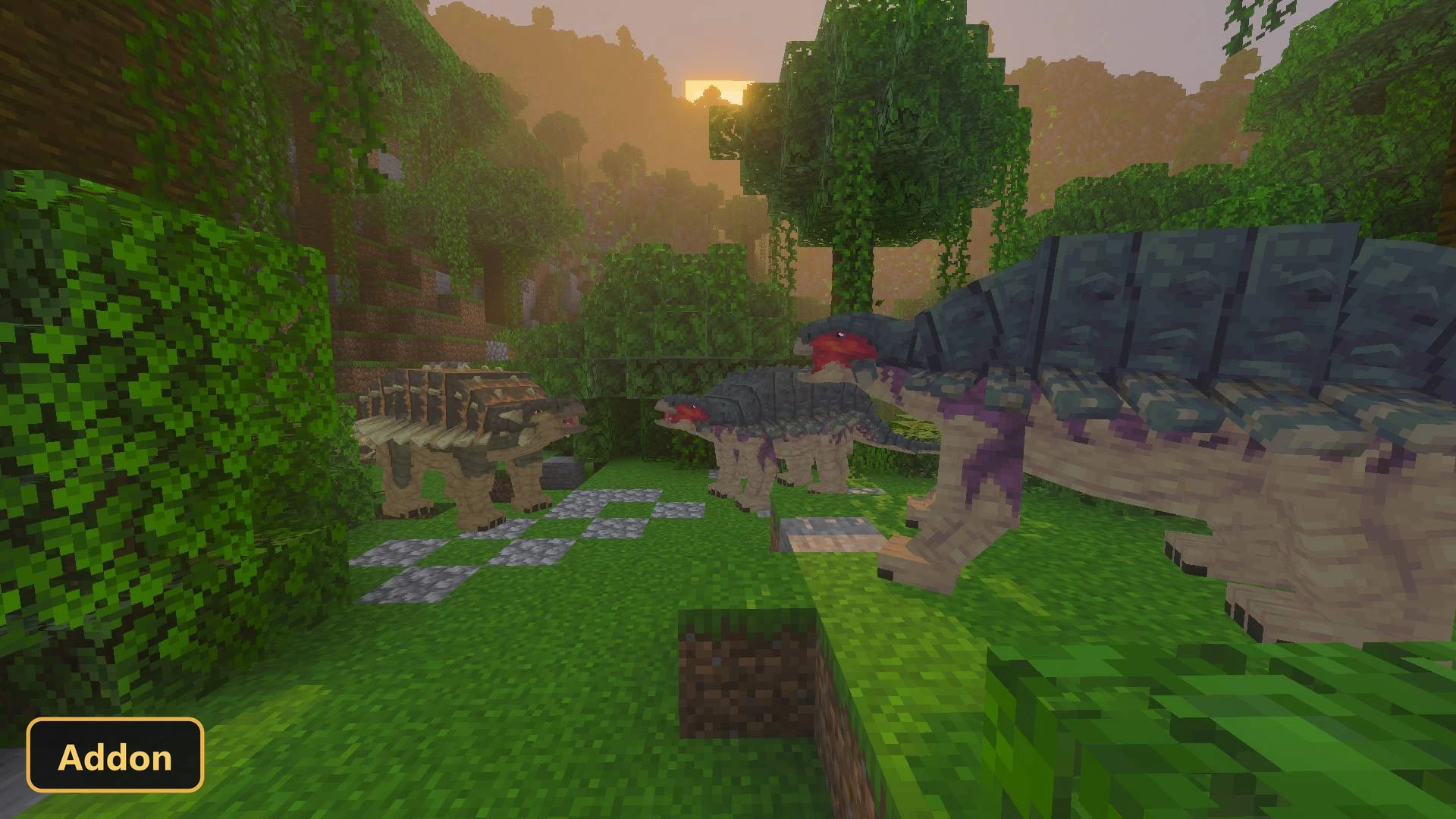 Dinosaurs' Time Add-on (26+, 1.21) – MCPE/Bedrock Addon — screenshot 6