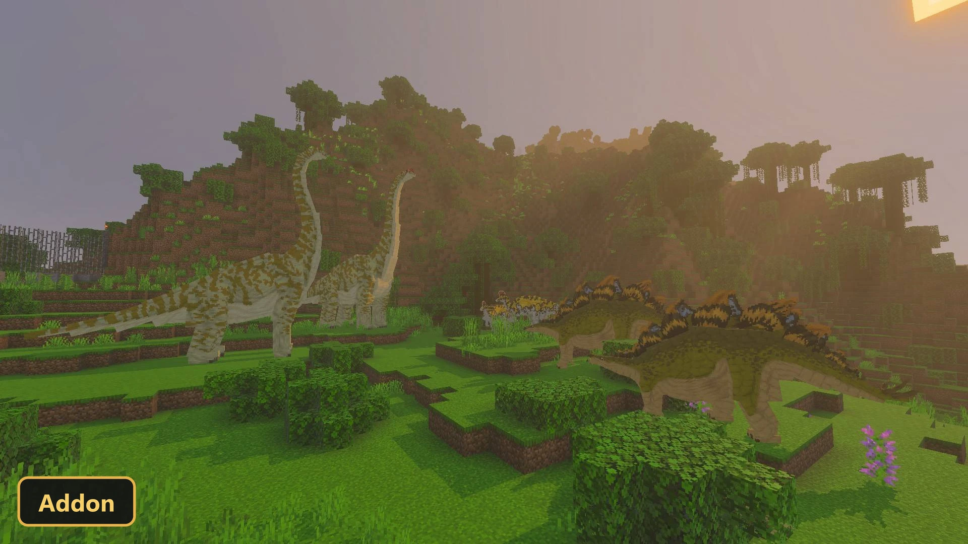 Dinosaurs' Time Add-on (26+, 1.21) – MCPE/Bedrock Addon — screenshot 8