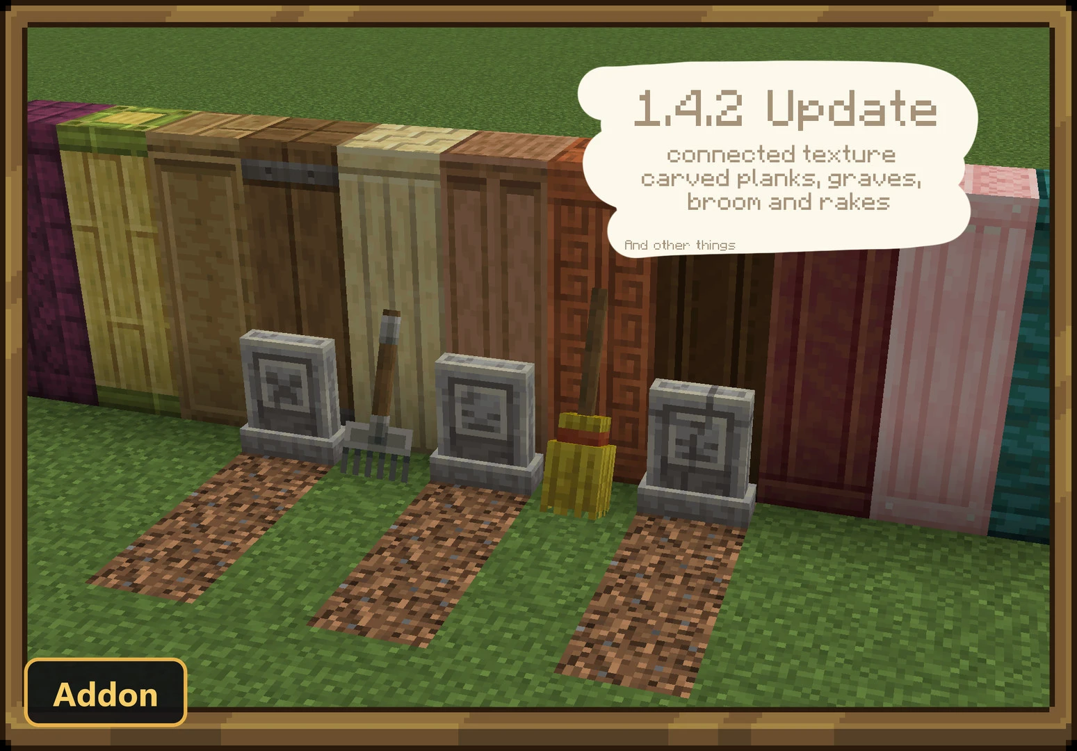 Unusual Furniture (26+, 1.21) – MCPE/Bedrock Addon — screenshot 5
