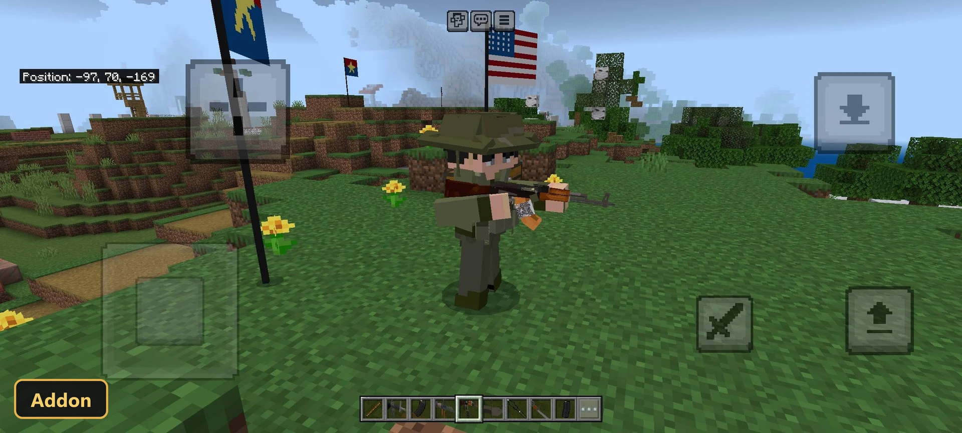 VietNam Military (26+, 1.21) – MCPE/Bedrock Addon