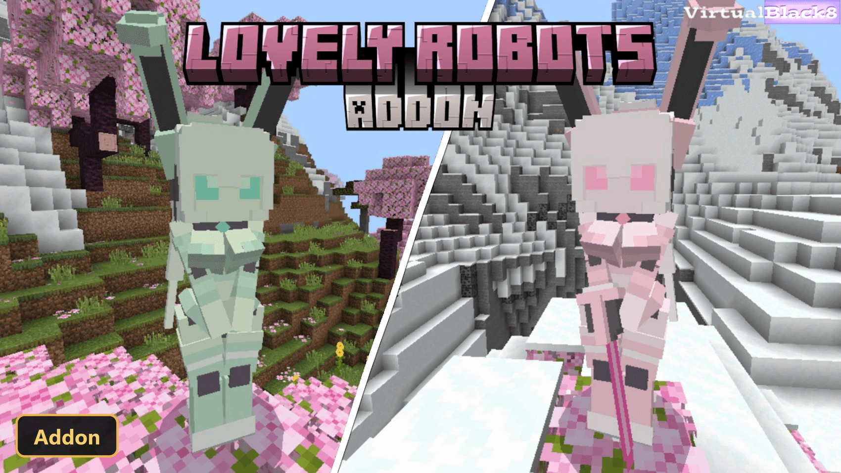 Lovely Robots (26+) – MCPE/Bedrock Addon