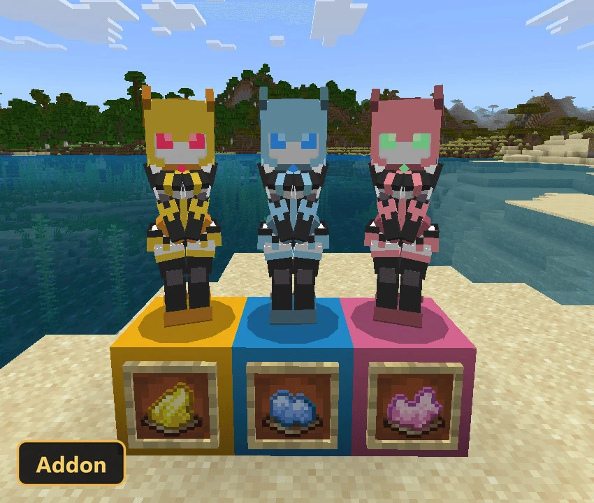 Lovely Robots (26+) – MCPE/Bedrock Addon — screenshot 4