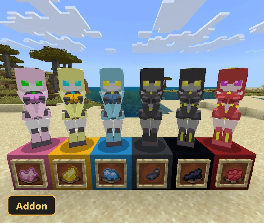 Lovely Robots (26+) – MCPE/Bedrock Addon — screenshot 5